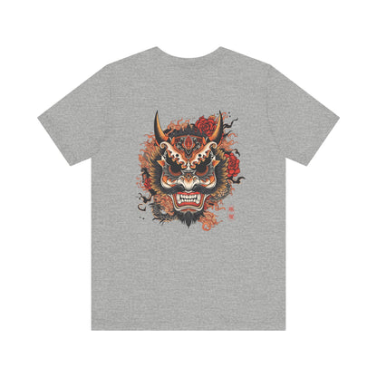 The Bold Oni Mask Streetwear T-Shirt