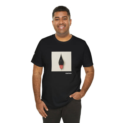T-Shirt unisex  DOGART - FONTANA - Un dipinto iconico rivisitato con i cani