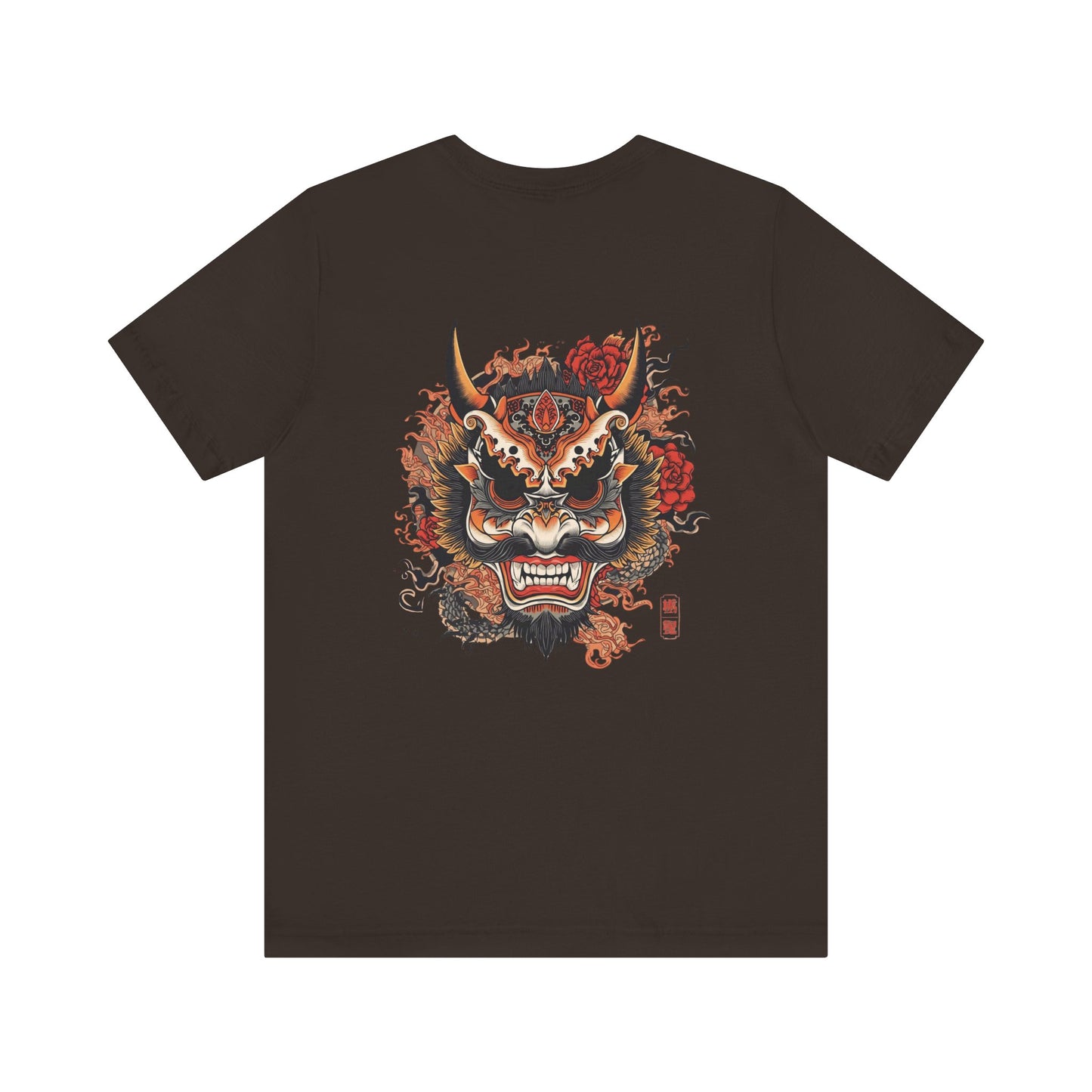 The Bold Oni Mask Streetwear T-Shirt