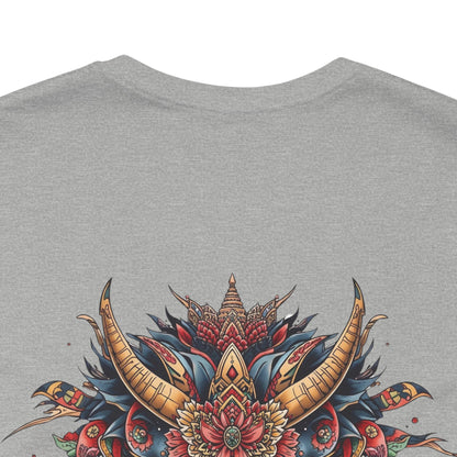 The Bold Oni Mask Streetwear T-Shirt