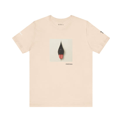 T-Shirt unisex  DOGART - FONTANA - Un dipinto iconico rivisitato con i cani