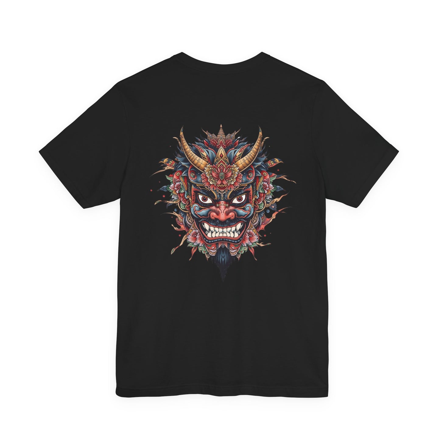 The Bold Oni Mask Streetwear T-Shirt