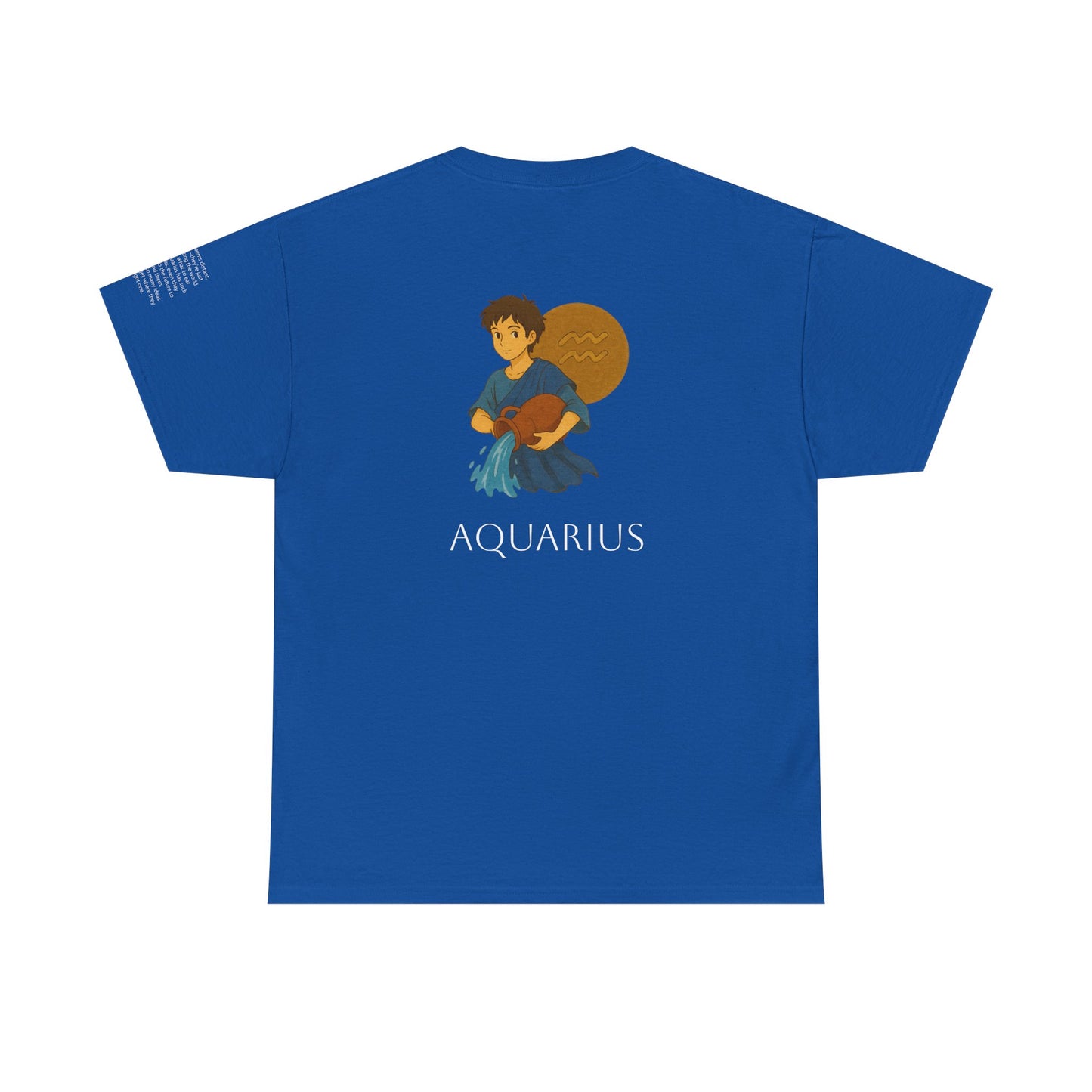 ACQUARIO - T-shirt Zodiacali da sogno: la magia delle stelle in stile Ghibli