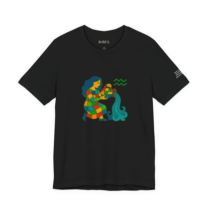 ACQUARIO - T-Shirt, I segni zodiacali secondo Saint Phalle