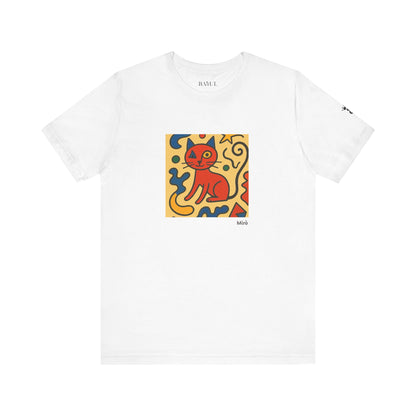 T-shirt unisex CATART - MIRO - Dipinto iconico rivisitato con i gatti