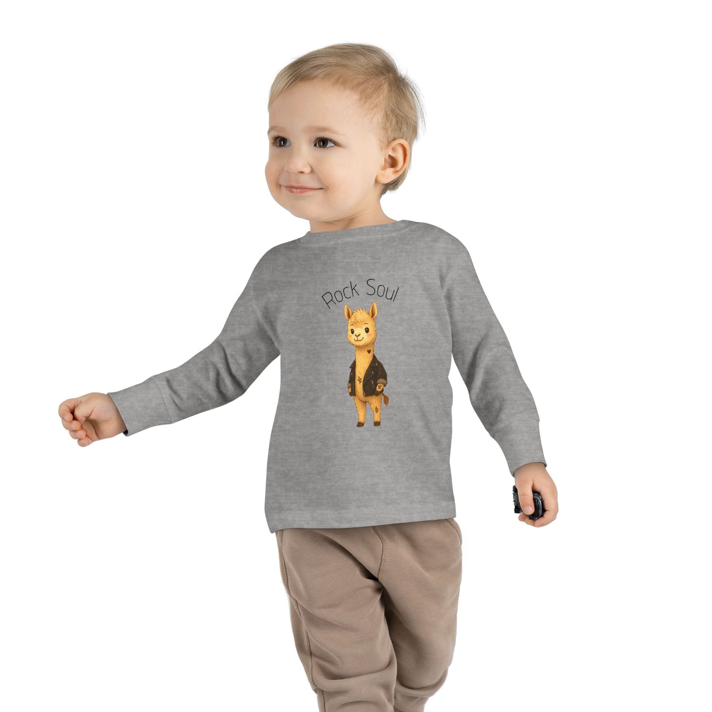 Magliette Rock Soul Kids - Alpaca - Animali dolci con un ritmo ribelle