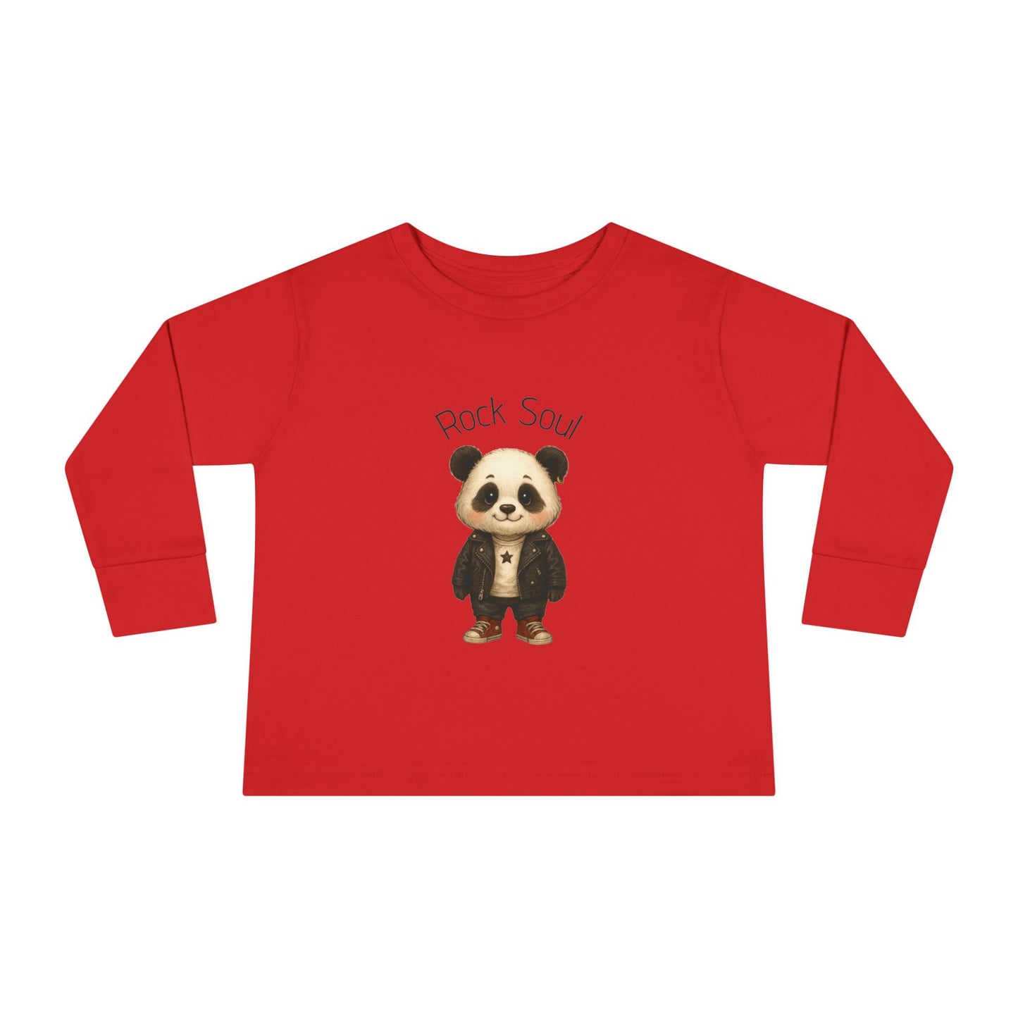 Magliette Rock Soul Kids - Panda - Animali dolci con un ritmo ribelle