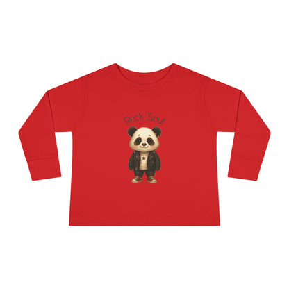 Magliette Rock Soul Kids - Panda - Animali dolci con un ritmo ribelle