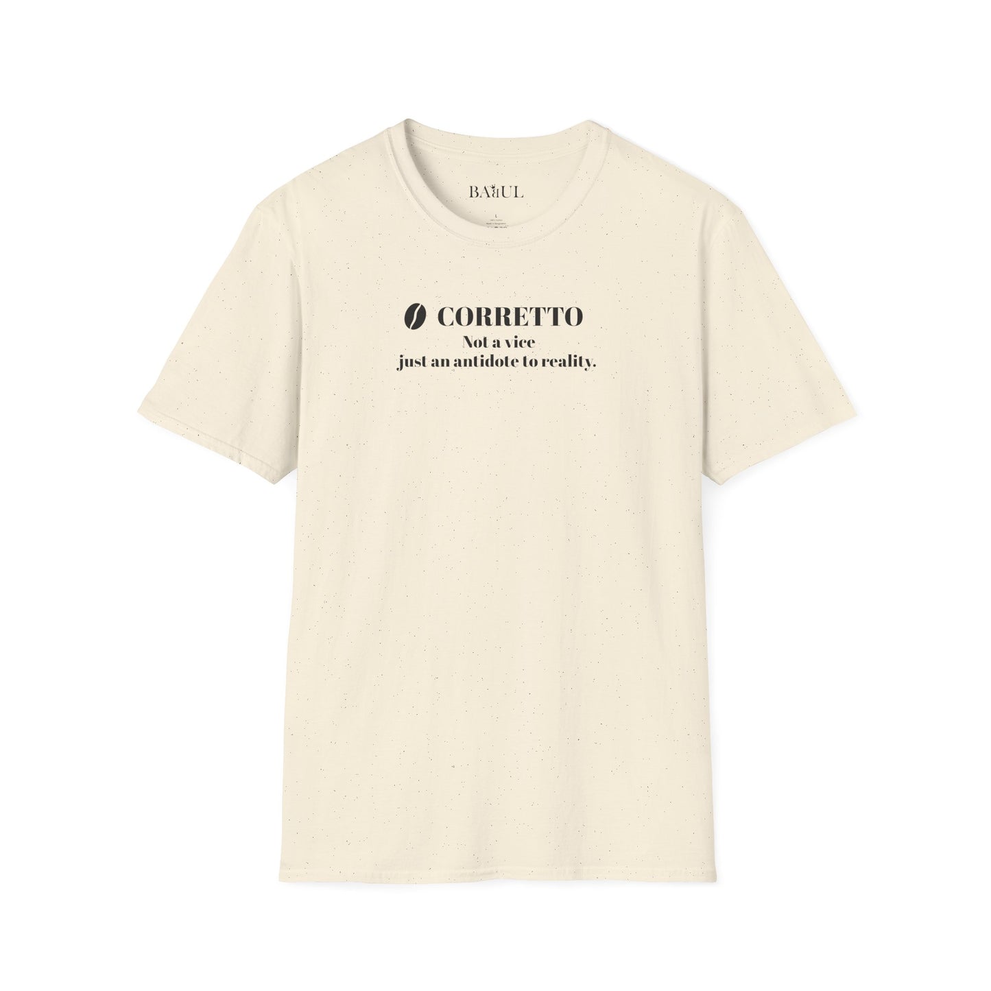 CoffeeTherapy T-Shirt – Irony Is the Best Cure (Right After Coffee)