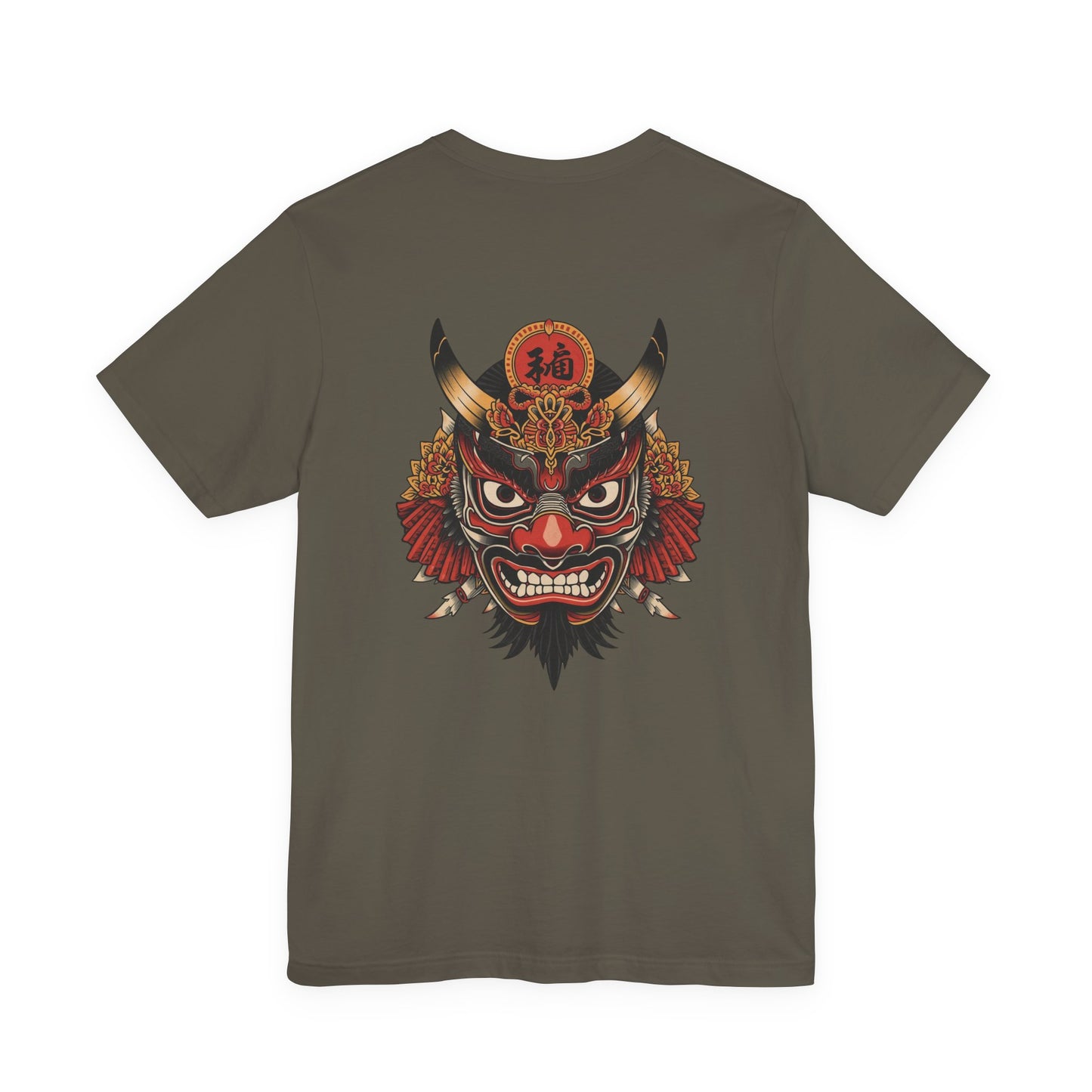 The Bold Oni Mask Streetwear T-Shirt