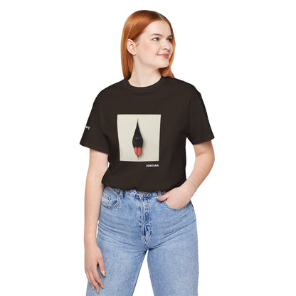 T-Shirt unisex  DOGART - FONTANA - Un dipinto iconico rivisitato con i cani