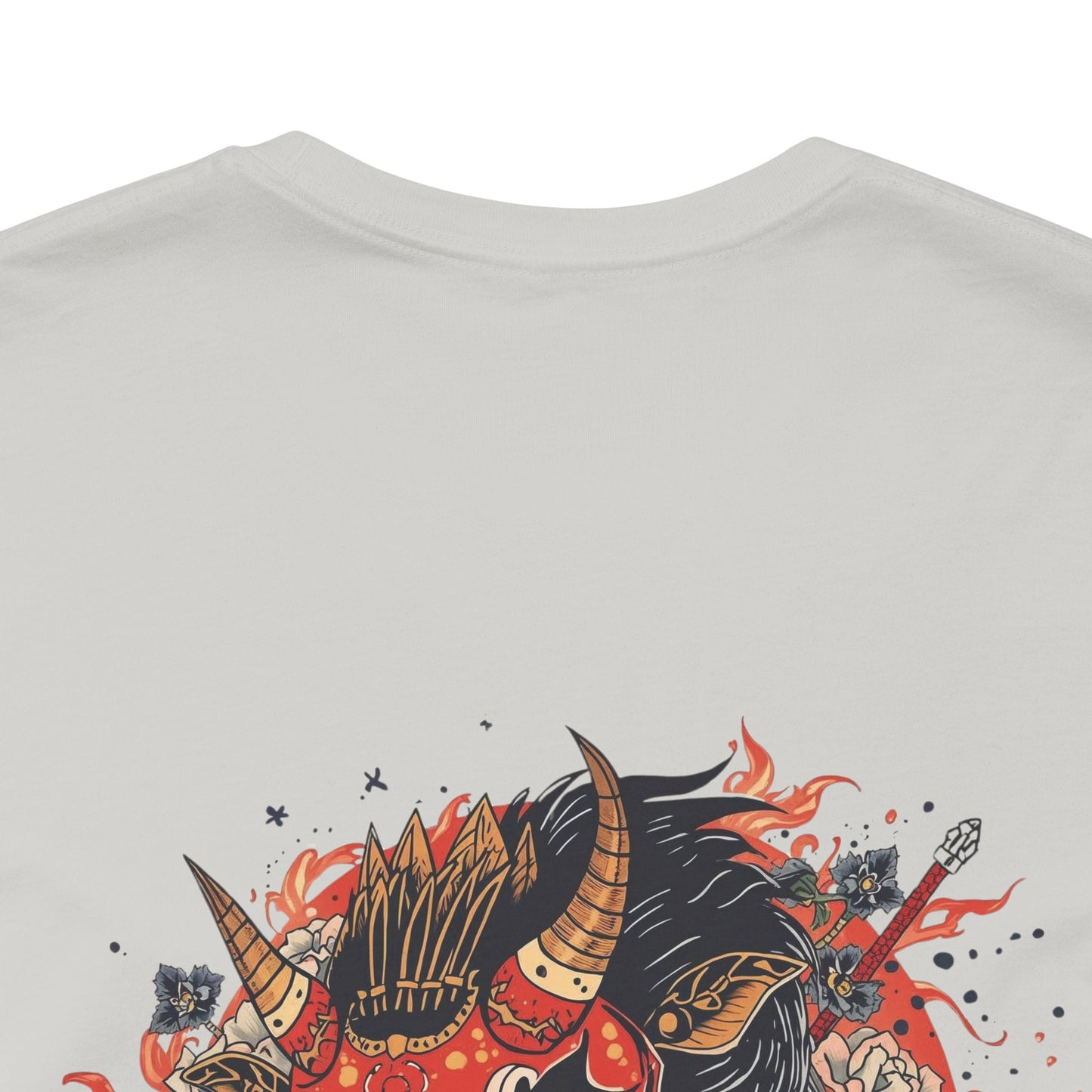 The Bold Oni Mask Streetwear T-Shirt