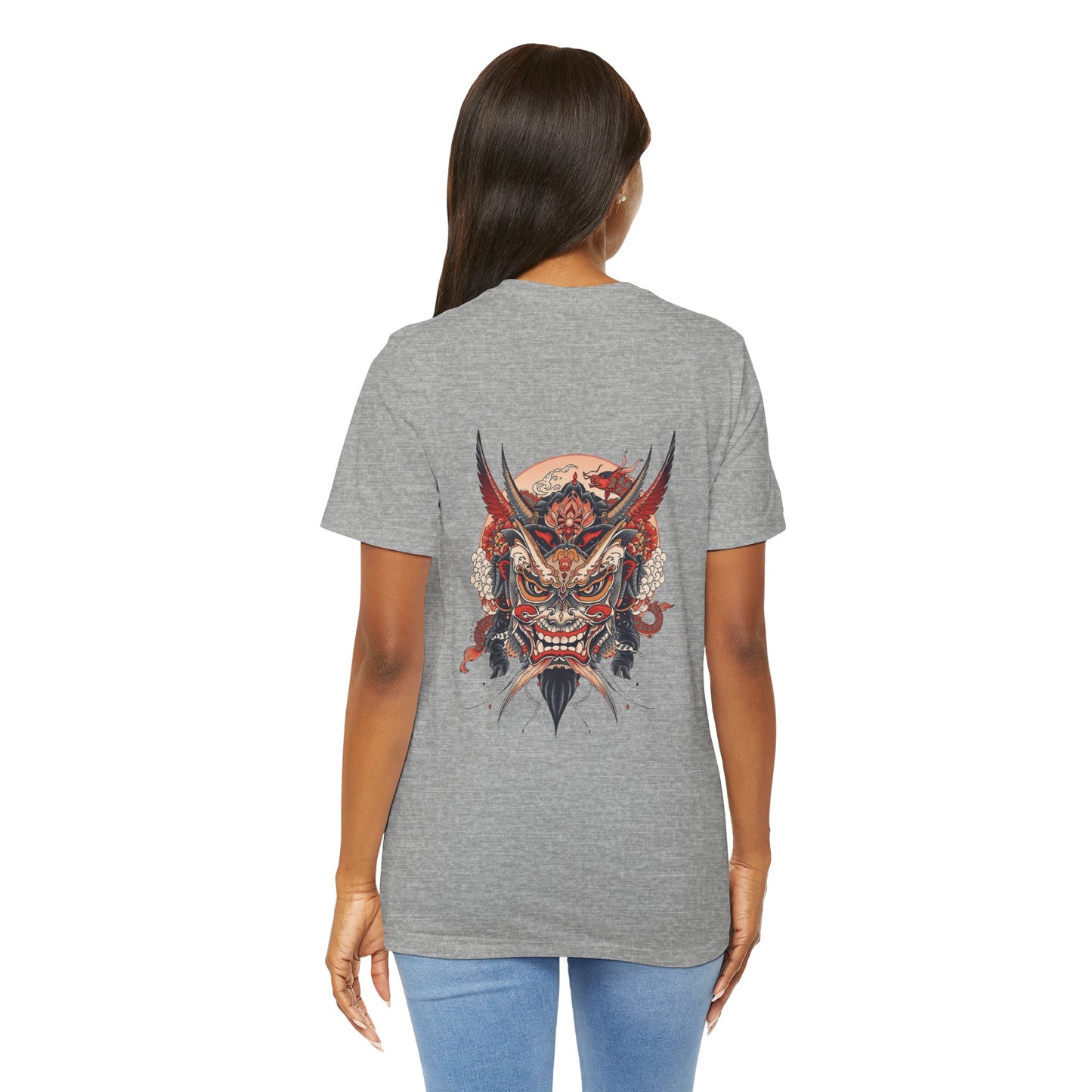 The Bold Oni Mask Streetwear T-Shirt