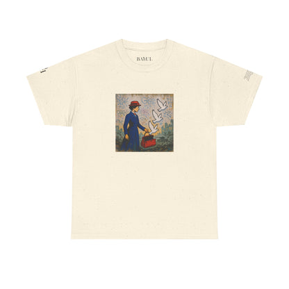 T-shirt Ribelle – Maglietta Unisex in Cotone Pesante per Spiriti Liberi.