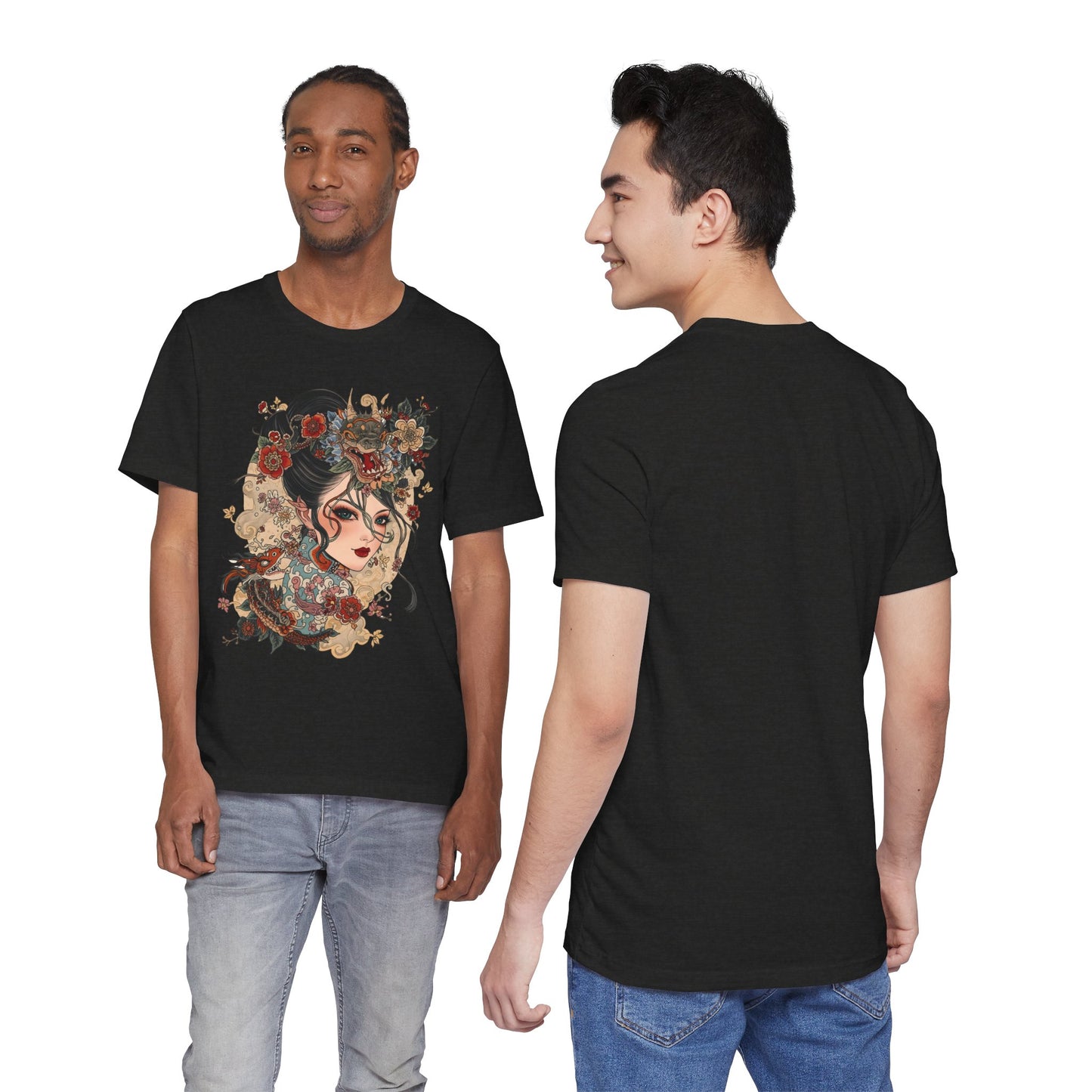 Eternal Ink: The Irezumi Collection" - Traditional Japanese Tattoo Art T-Shirts