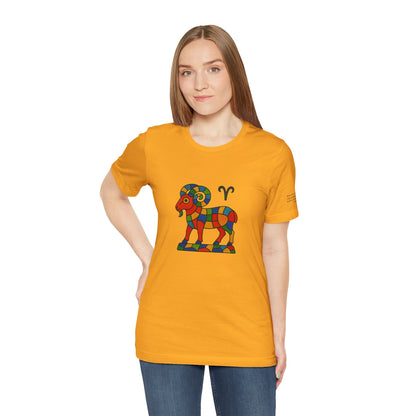 ARIETE - T-Shirt, I segni zodiacali secondo Saint Phalle