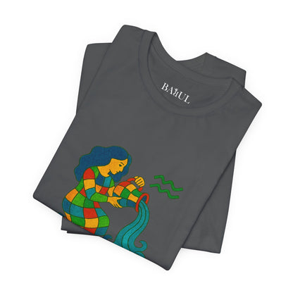 ACQUARIO - T-Shirt, I segni zodiacali secondo Saint Phalle