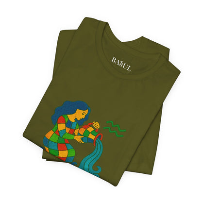 ACQUARIO - T-Shirt, I segni zodiacali secondo Saint Phalle
