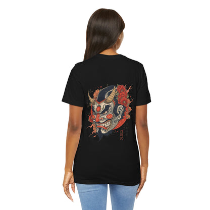 The Bold Oni Mask Streetwear T-Shirt
