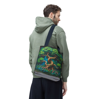 Artistic Surge - Eco-Friendly Canvas Tote Bag - TREE