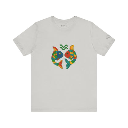 PISCES - T-shirt, The Zodiac in Colors