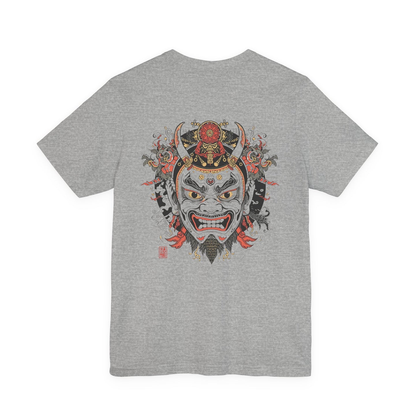 The Bold Oni Mask Streetwear T-Shirt