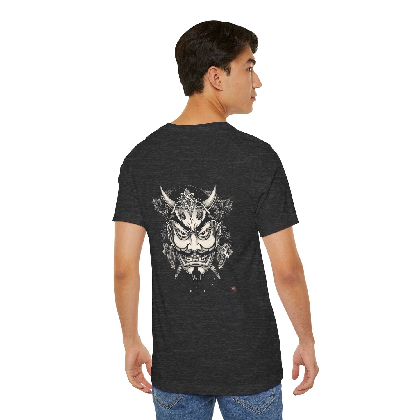 The Bold Oni Mask Streetwear T-Shirt