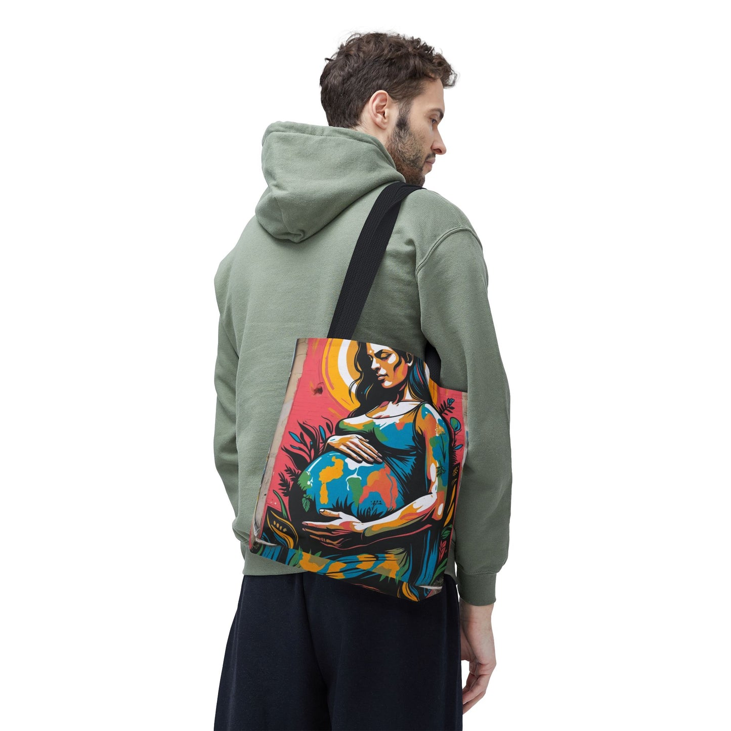 Artistic Surge - Eco-Friendly Canvas Tote Bag - MATERNITY