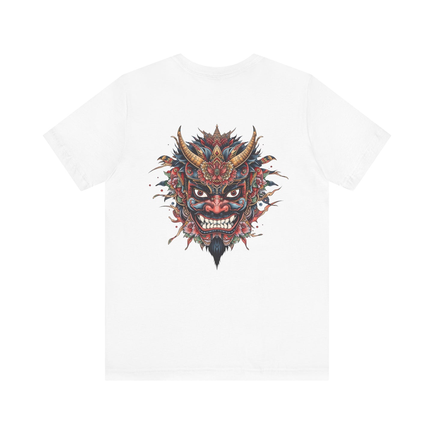 The Bold Oni Mask Streetwear T-Shirt