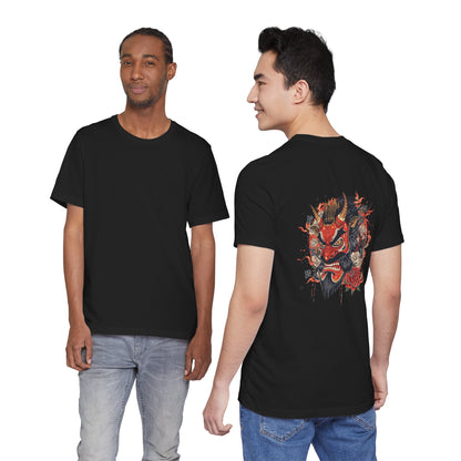 The Bold Oni Mask Streetwear T-Shirt