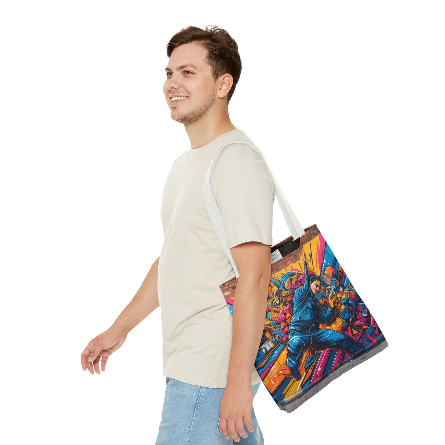 Artistic Surge - Eco-Friendly Canvas Tote Bag - MECHANICS