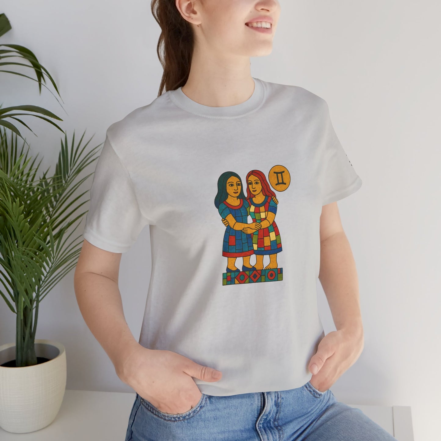 GEMINI - T-shirt, The Zodiac in Colors