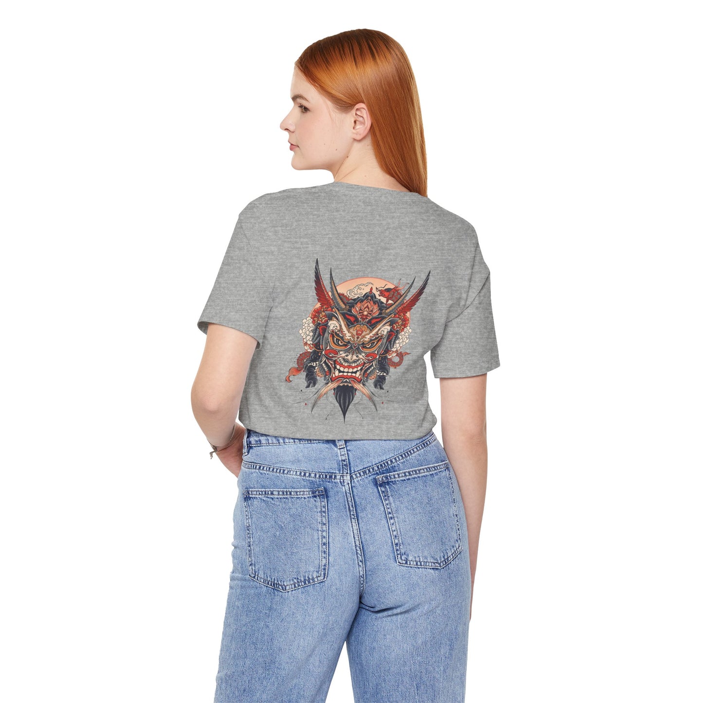 The Bold Oni Mask Streetwear T-Shirt