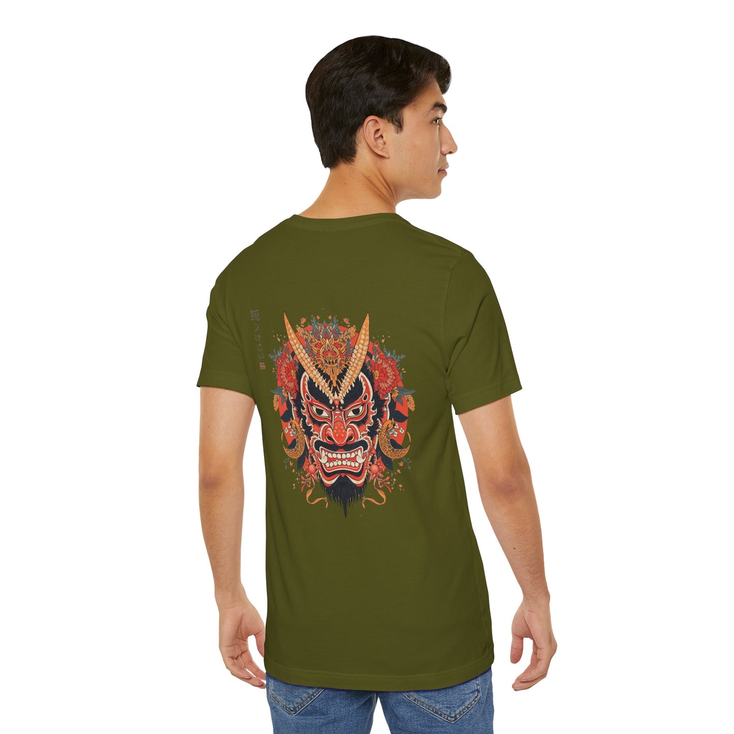 The Bold Oni Mask Streetwear T-Shirt