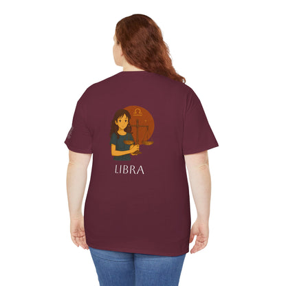 BILANCIA - T-shirt Zodiacali da sogno: la magia delle stelle in stile Ghibli