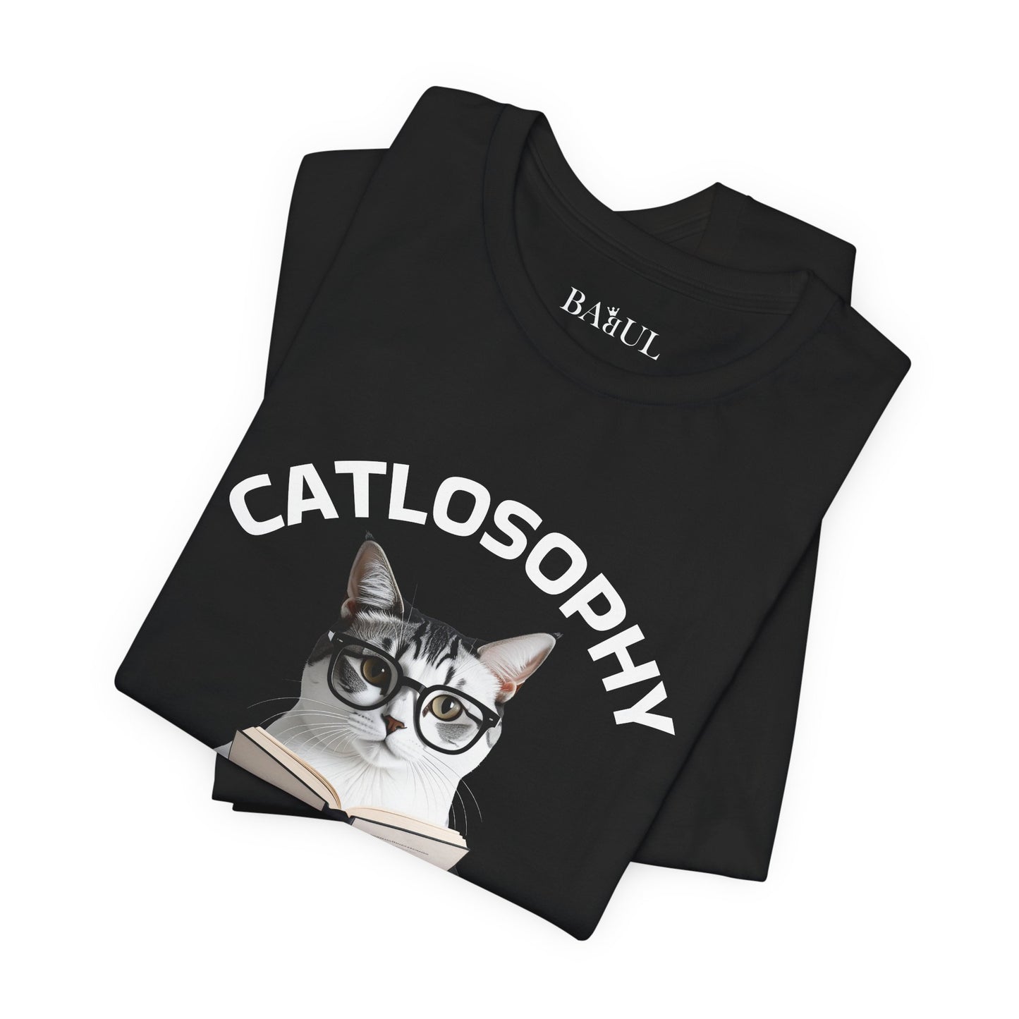 Catlosophy Unisex Jersey Maglietta a maniche corte – Design "Non ti sto ignorando, solo che non me ne frega niente"