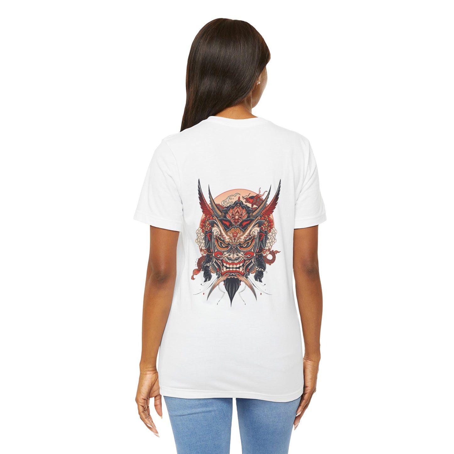 The Bold Oni Mask Streetwear T-Shirt