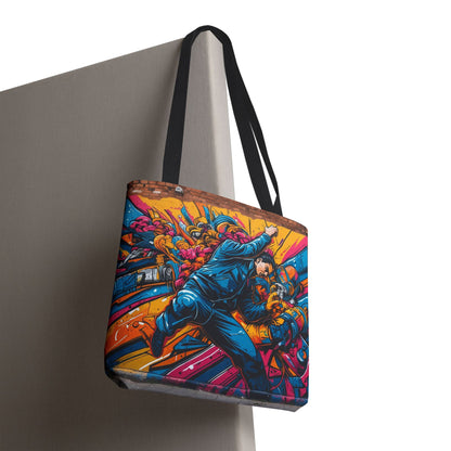 Artistic Surge - Eco-Friendly Canvas Tote Bag - MECHANICS