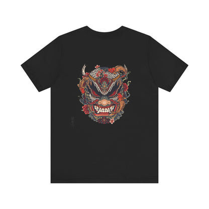The Bold Oni Mask Streetwear T-Shirt