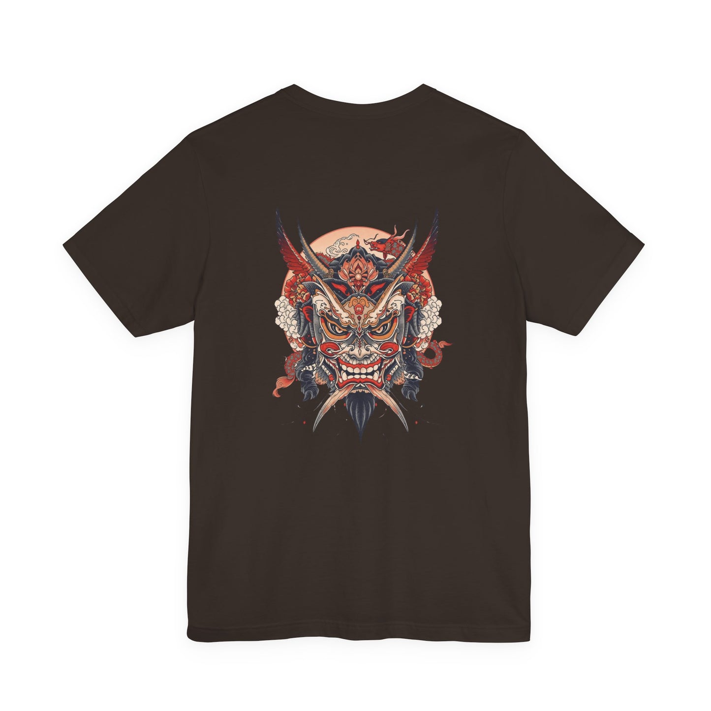 The Bold Oni Mask Streetwear T-Shirt