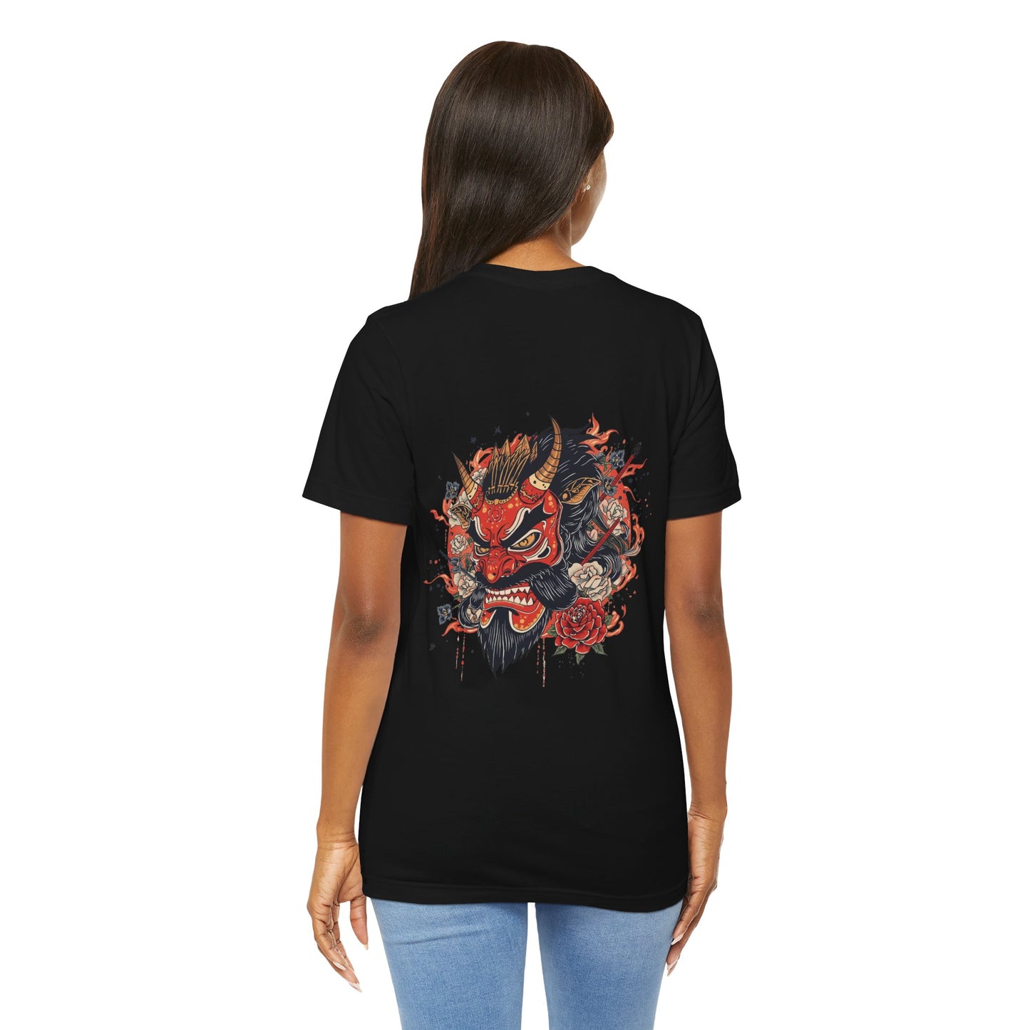 The Bold Oni Mask Streetwear T-Shirt