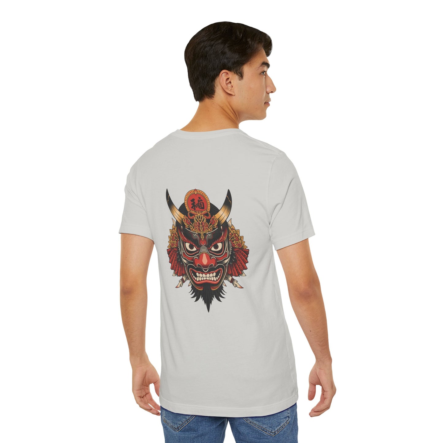 The Bold Oni Mask Streetwear T-Shirt