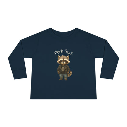 Magliette Rock Soul Kids - Procione - Animali dolci con un ritmo ribelle