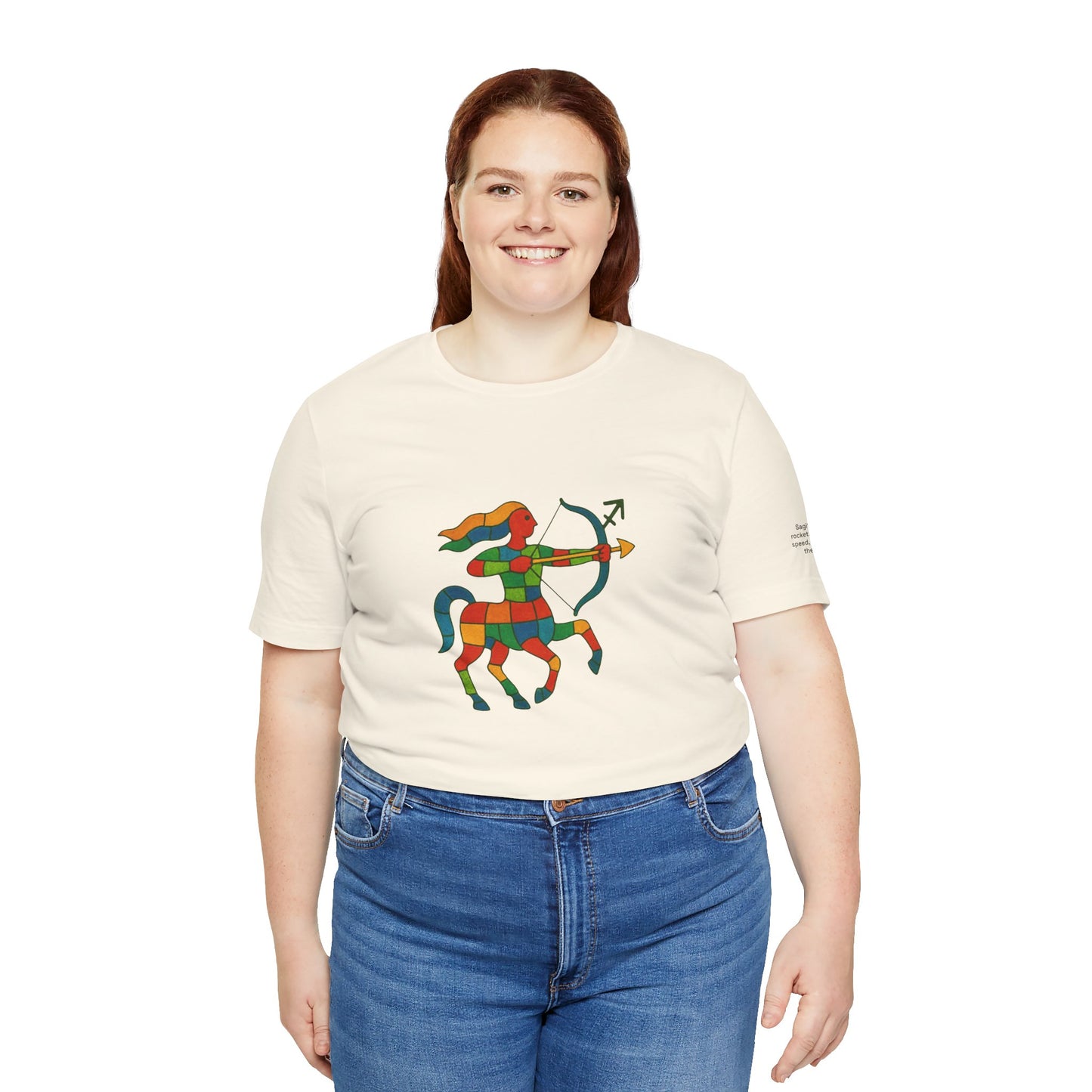 SAGITTARIUS - T-shirt, The Zodiac in Colors