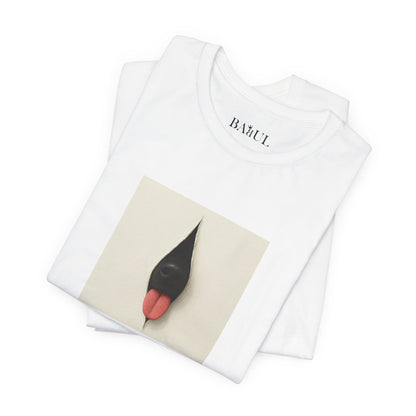 T-Shirt unisex  DOGART - FONTANA - Un dipinto iconico rivisitato con i cani