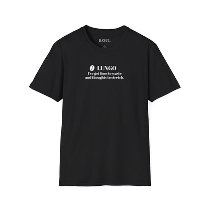 CoffeeTherapy T-Shirt – Irony Is the Best Cure (Right After Coffee)