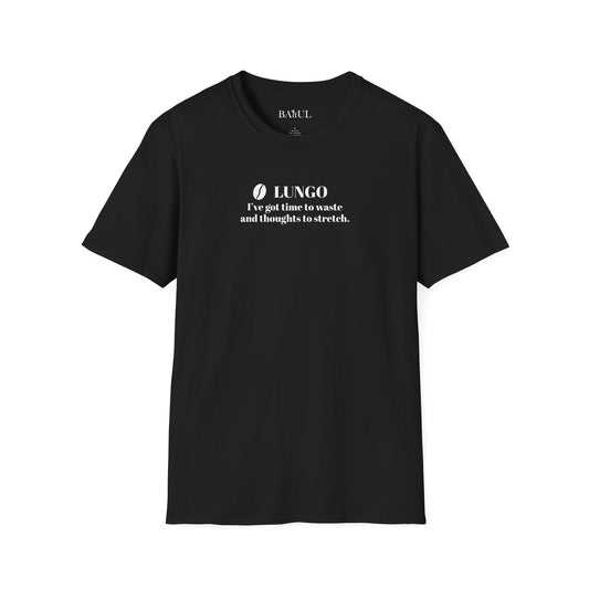 CoffeeTherapy T-Shirt – Irony Is the Best Cure (Right After Coffee)