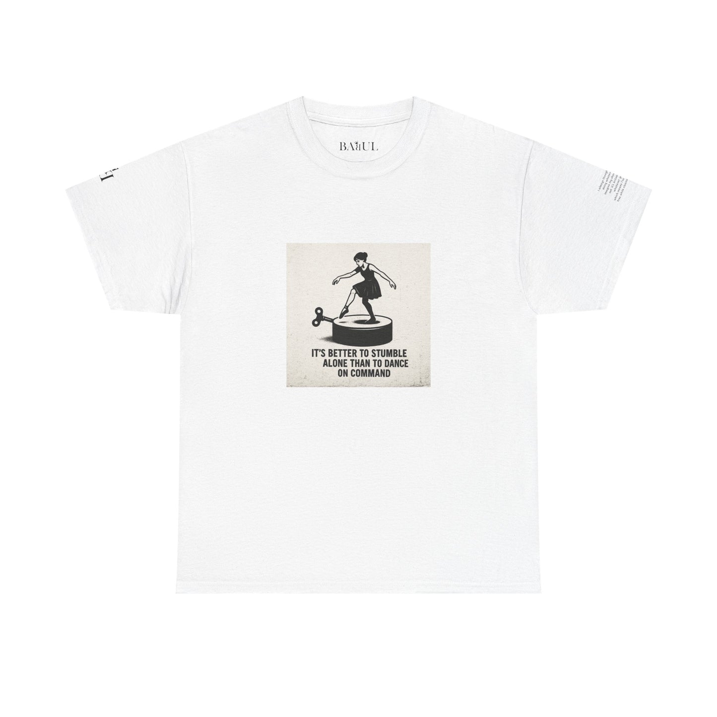 T-shirt Ribelle – Maglietta Unisex in Cotone Pesante per Spiriti Liberi.