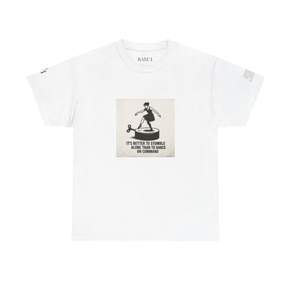 T-shirt Ribelle – Maglietta Unisex in Cotone Pesante per Spiriti Liberi.