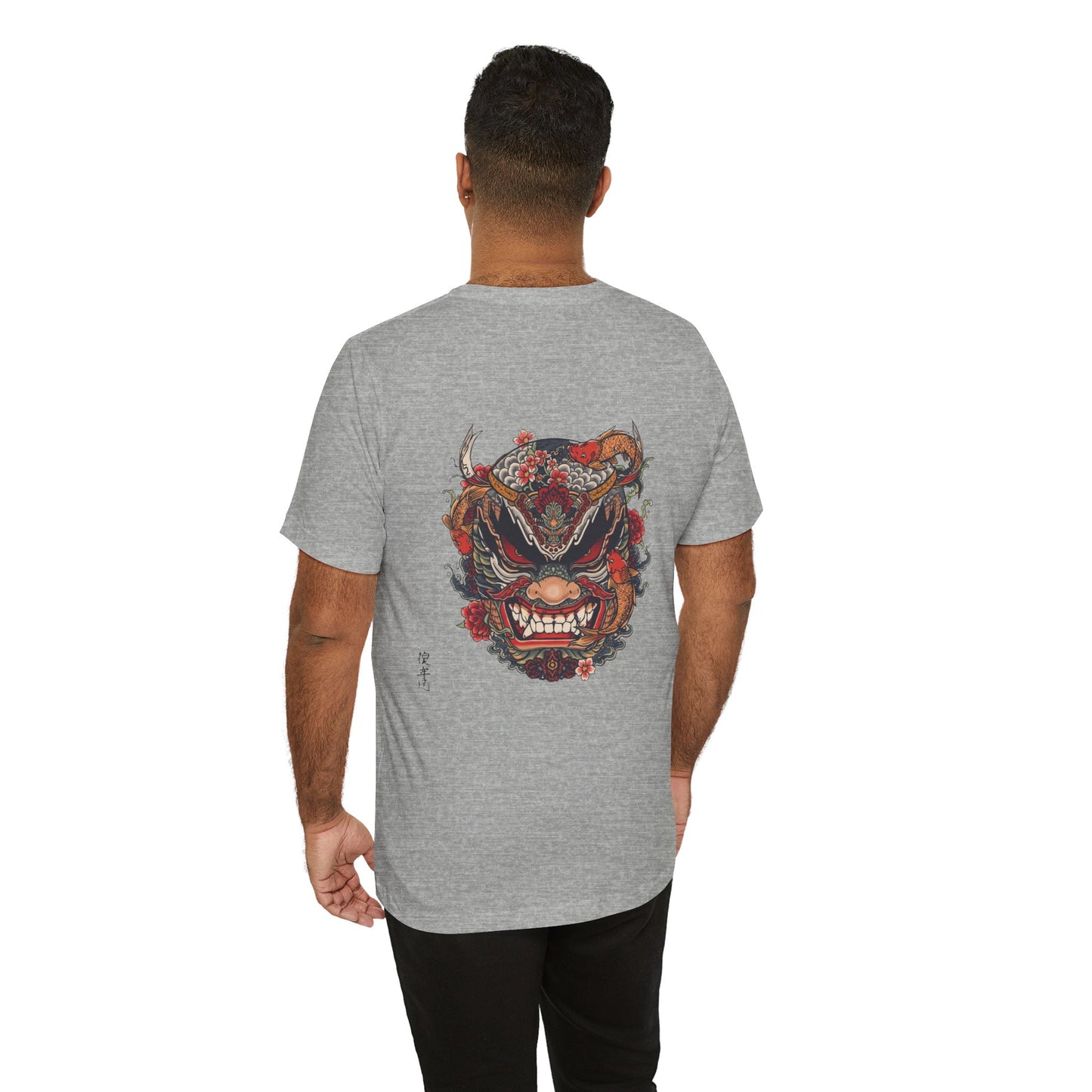 The Bold Oni Mask Streetwear T-Shirt